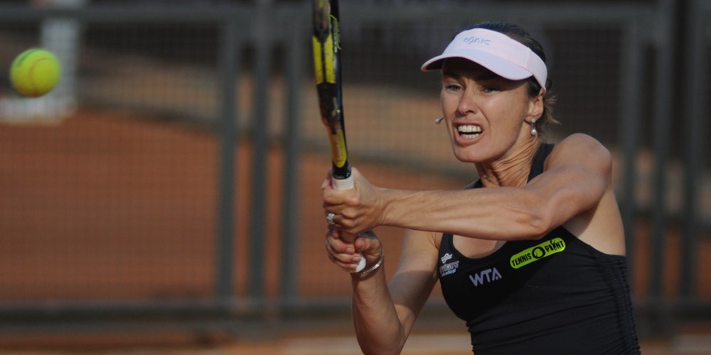 Martina Hingis In Action